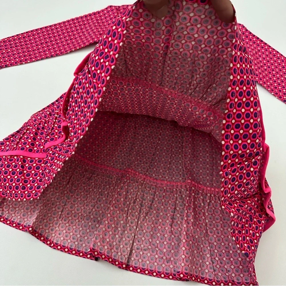 Mim-Pi Long Sleeve Dress Size 104/4 Toddler Girl